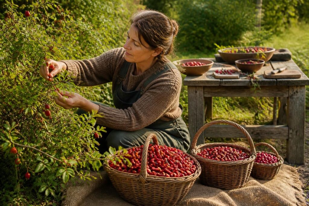 apprenez à récolter et préparer les cynorhodons pour profiter de leurs bienfaits naturels en toute simplicité.