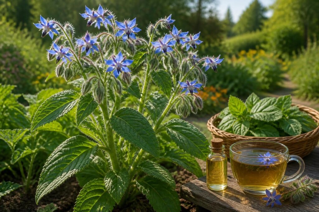 découvrez comment identifier la bourrache et explorez ses nombreux usages en cuisine, en médecine naturelle et au jardin.
